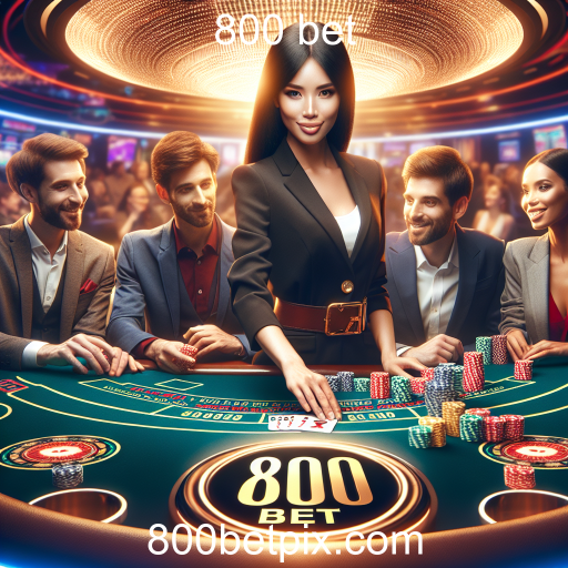 Descubra a Emoção do Casino Ao Vivo no 800 Bet